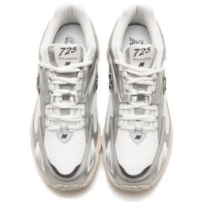New Balance 725 Metallic Silver White