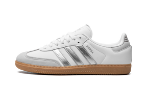 Adidas Samba White Silver Metallic Grey