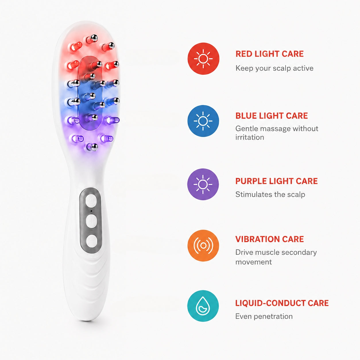 Lumuwa Halo™ LED Therapy Scalp Comb