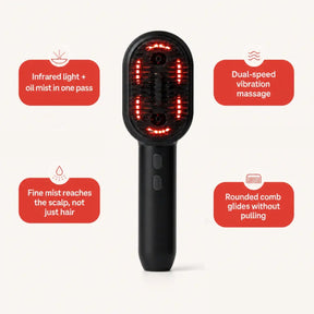 Lumuwa AuraMist™ Infrared Scalp Massager