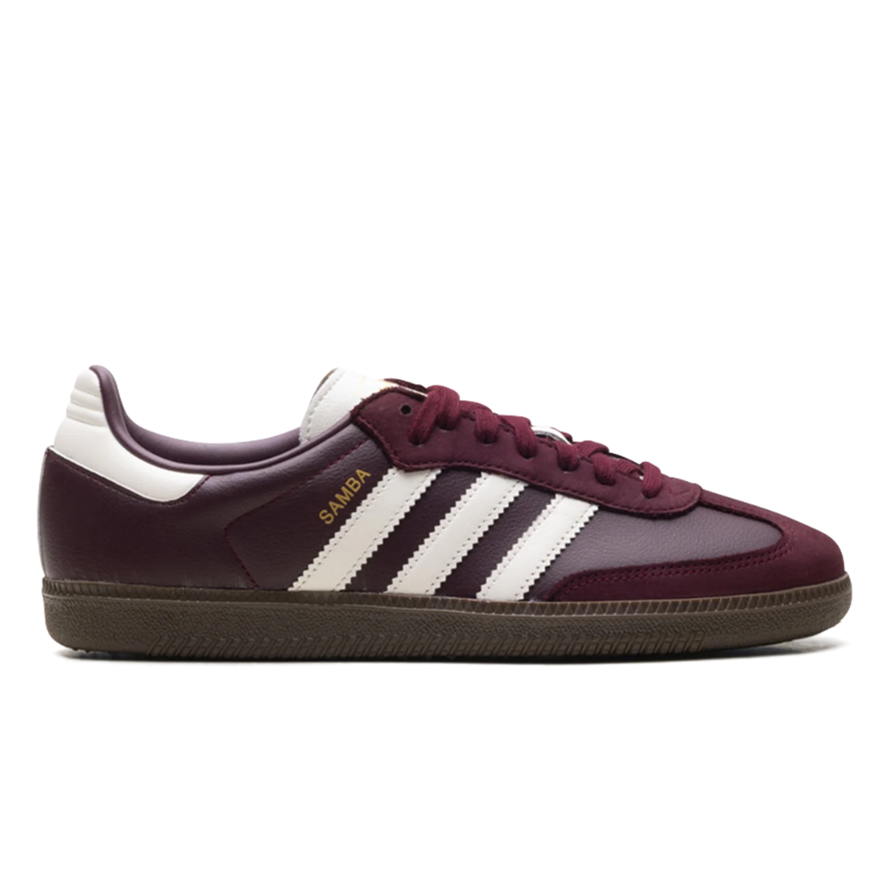 Adidas Samba OG WMNS "Maroon Off White Gum"