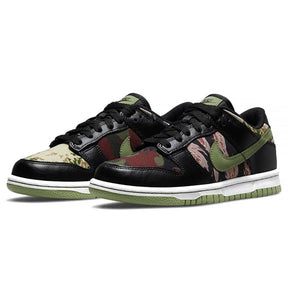 Nike Dunk Low SE Sail Crazy-Camo (Left UK 7.5, Right UK 6.5)