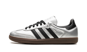 Adidas Samba Silver Metallic Black Gum