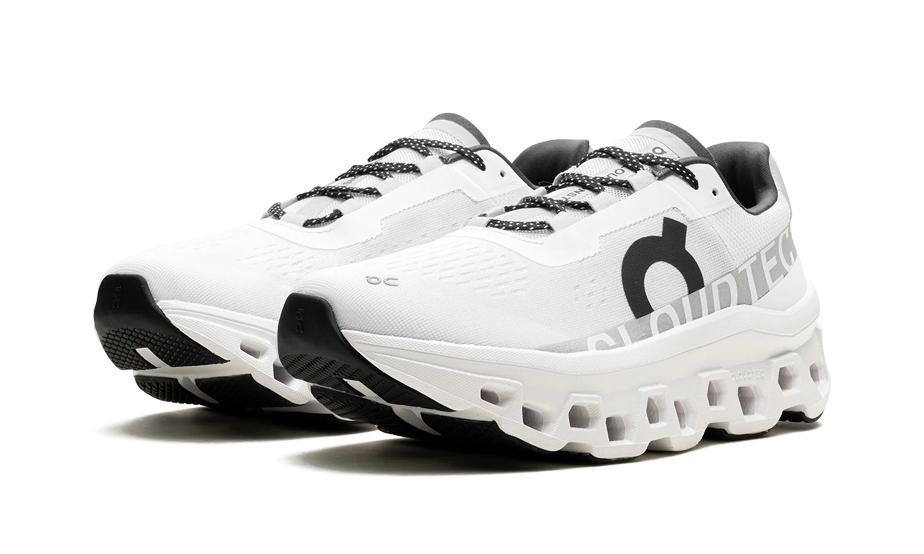 On Running Cloudmonster "All White"