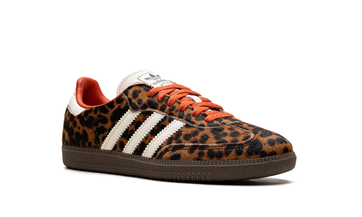 Adidas Samba OG WMNS "Leopard / Cream Orange"