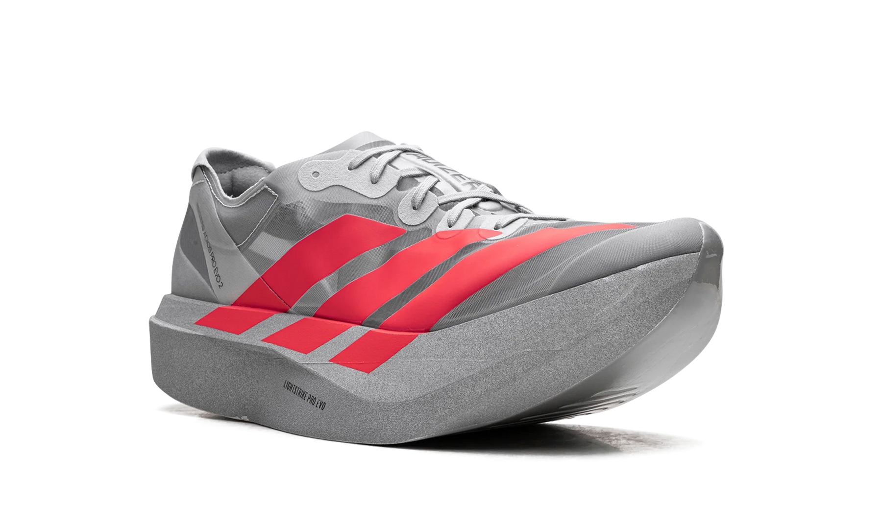 Adidas Adizero Adios Pro EVO 2 "Silver Metallic/Lucid Red/Grey Two"