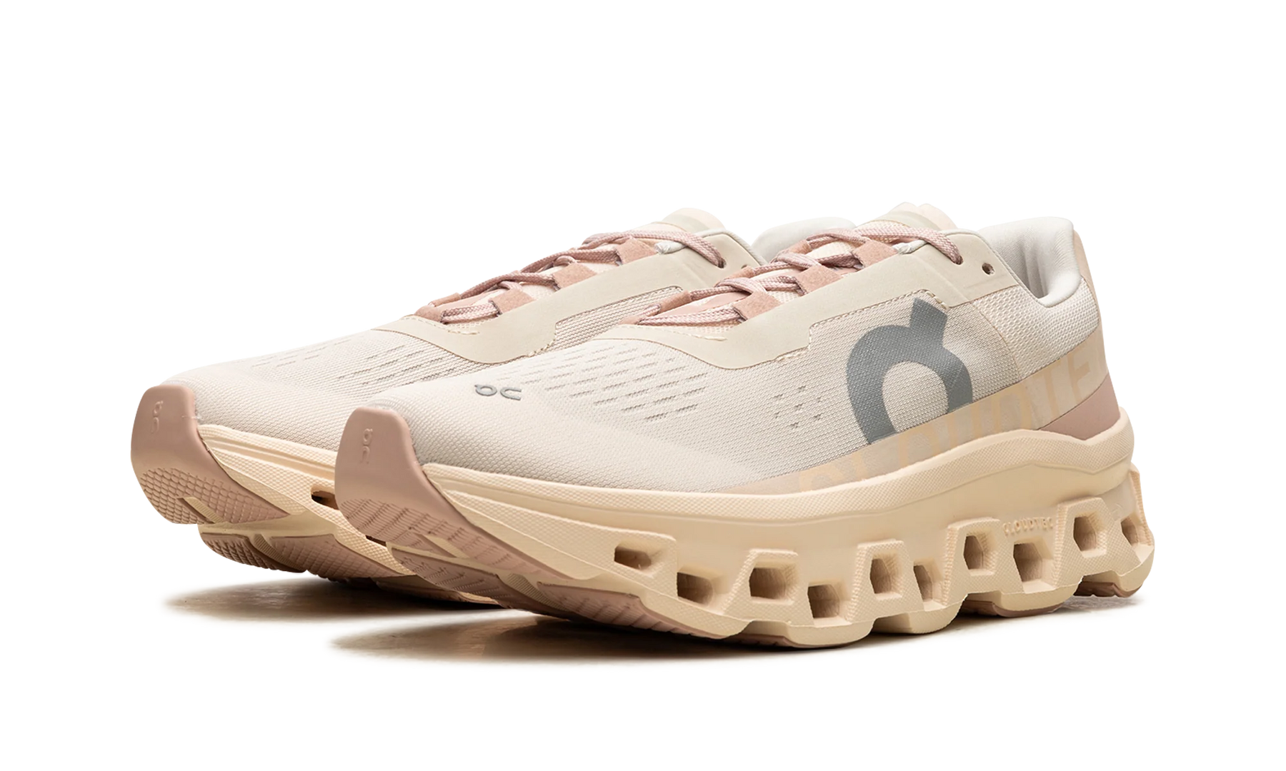 On Running Cloudmonster WMNS "Moon/Fawn"