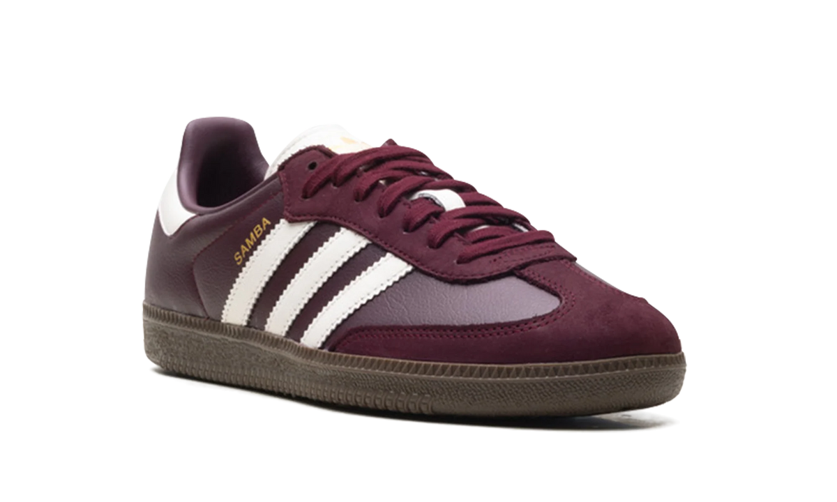 Adidas Samba OG WMNS "Maroon Off White Gum"