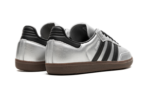 Adidas Samba Silver Metallic Black Gum