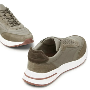 Loro Piana Week End Walk Tobacco Sneaker