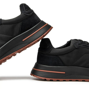 Loro Piana Week End Walk Triple Black Sneaker