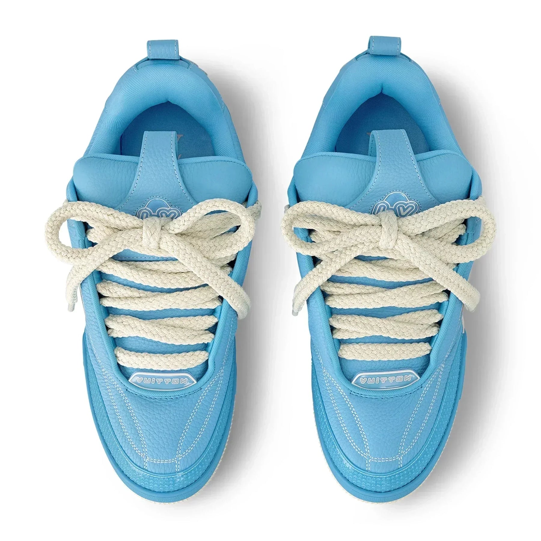 Louis Vuitton LV Skate Monogram Trainer Baby Blue Sneaker