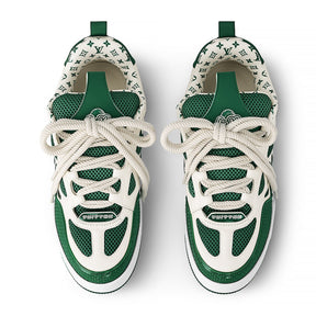Louis Vuitton LV Skate Monogram Trainer Green Sneaker