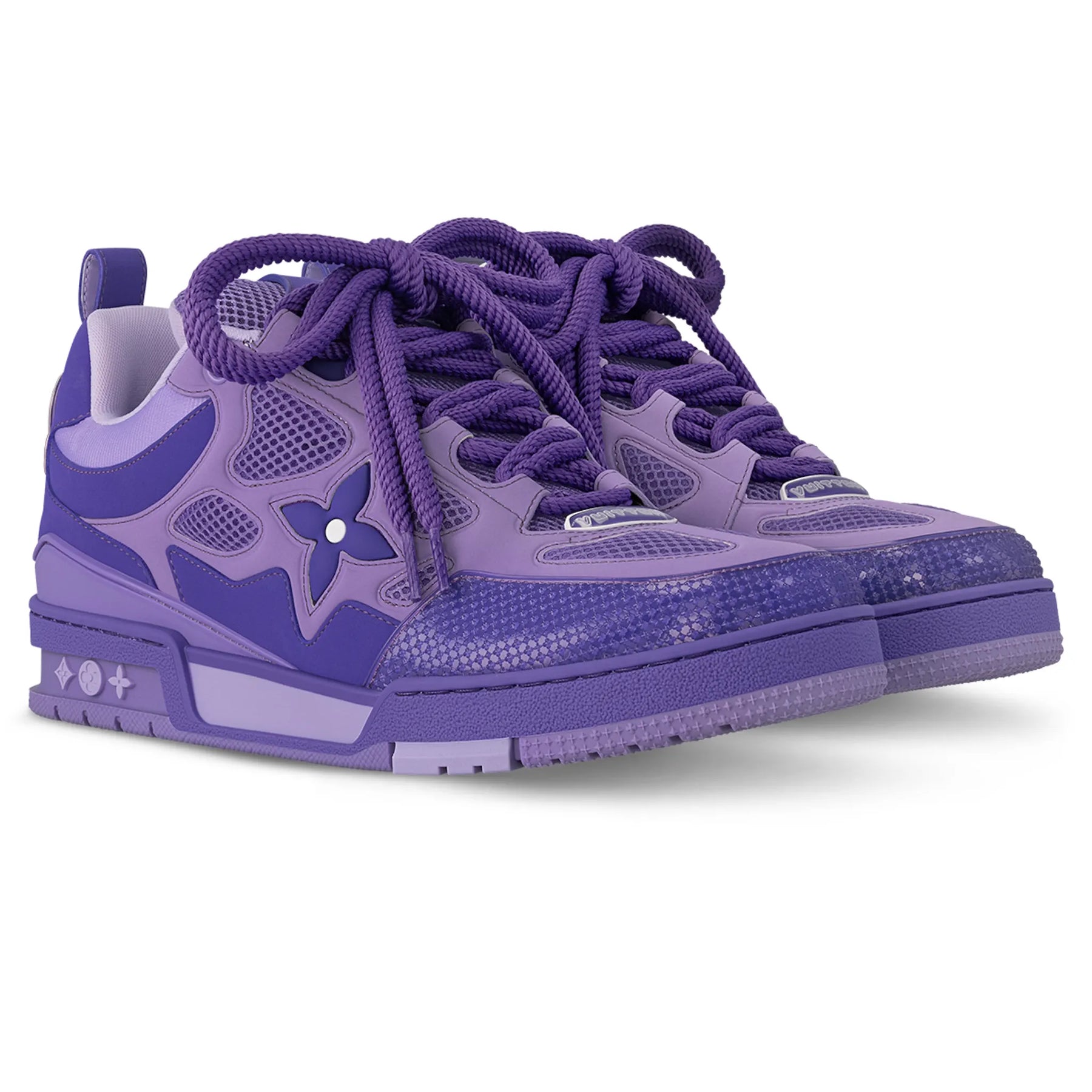 LV Skate Monogram Trainer Purple Sneaker