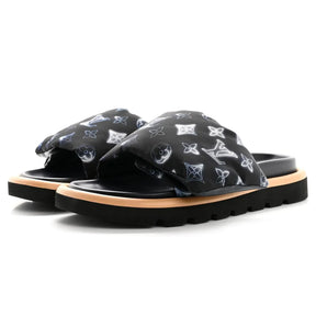 Louis Vuitton Pool Pillow Monogram Navy Slides