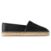 Louis Vuitton Starboard Leather Black Espadrilles