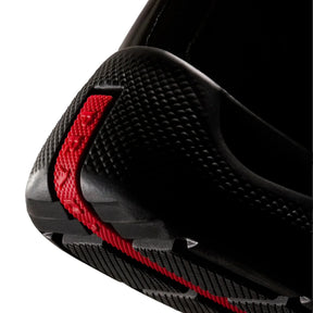 Prada Americas Cup Patent Leather And Technical Fabric Black Sneakers
