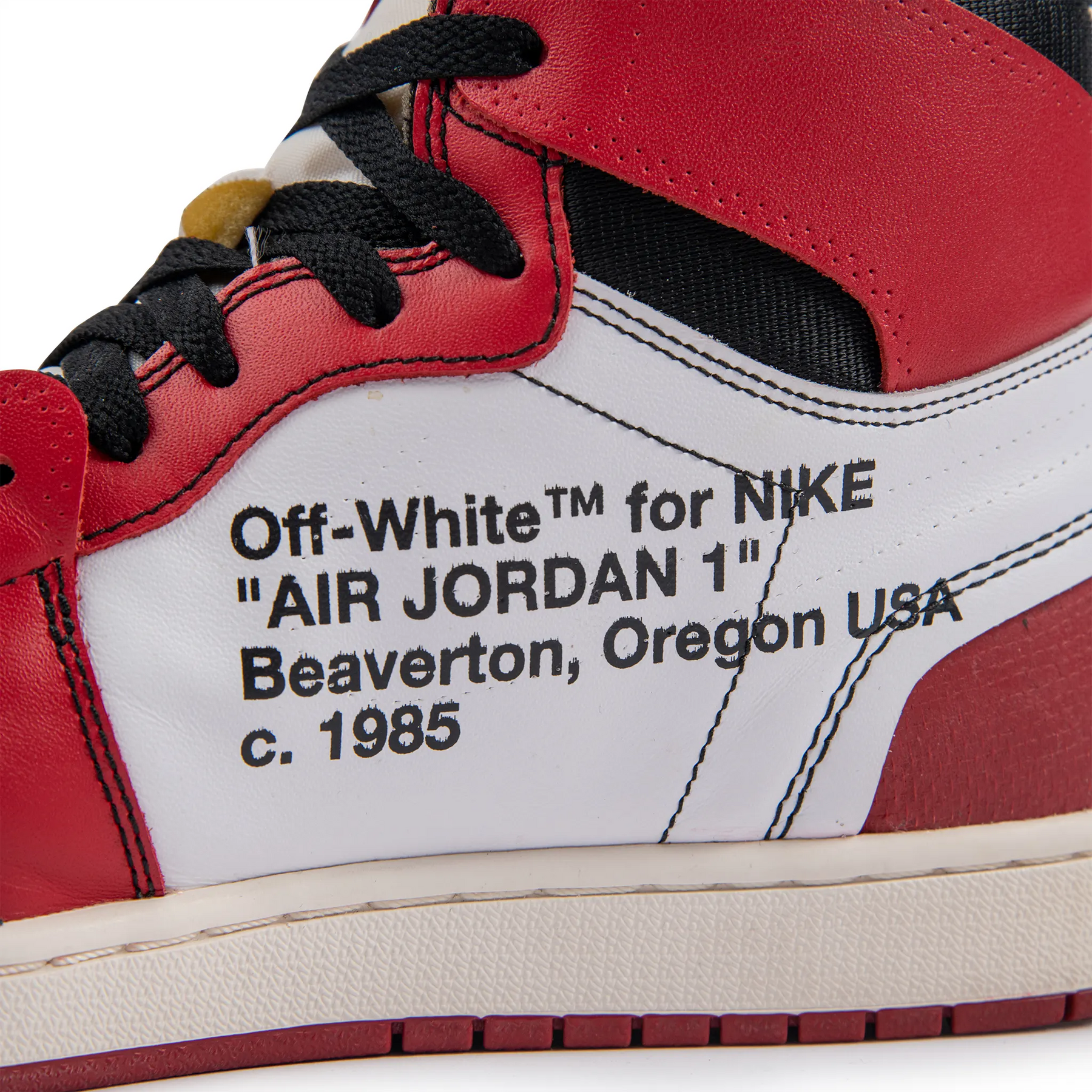 Preloved - Air Jordan 1 x Off-White 1 Retro High OG Chicago