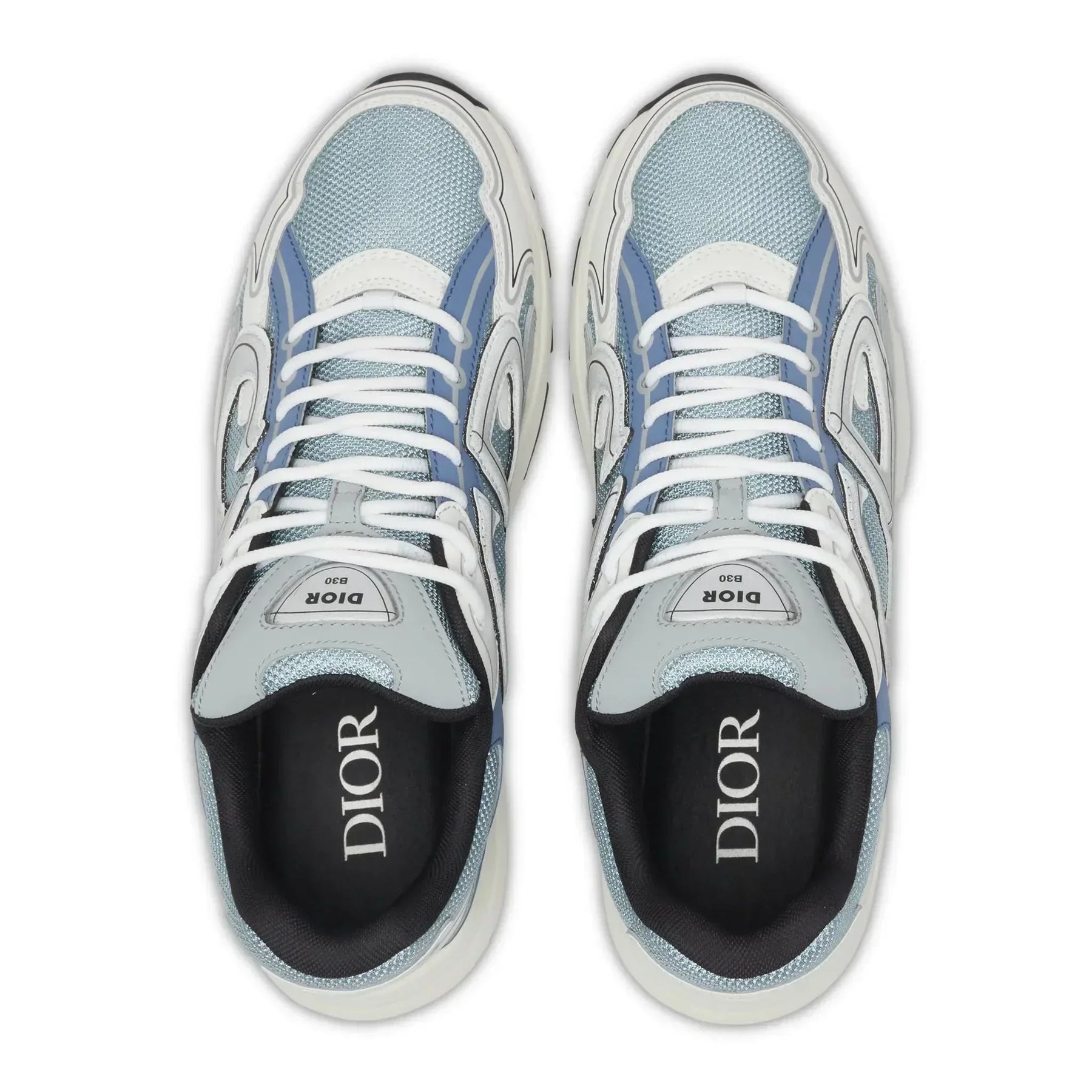 Preloved - Dior B30 Mesh Light Blue Grey Trainer