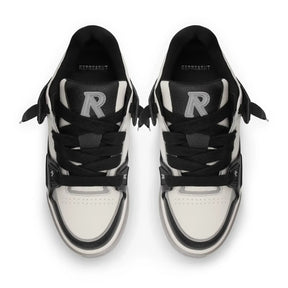 Represent Studio Black Vintage White Sneakers