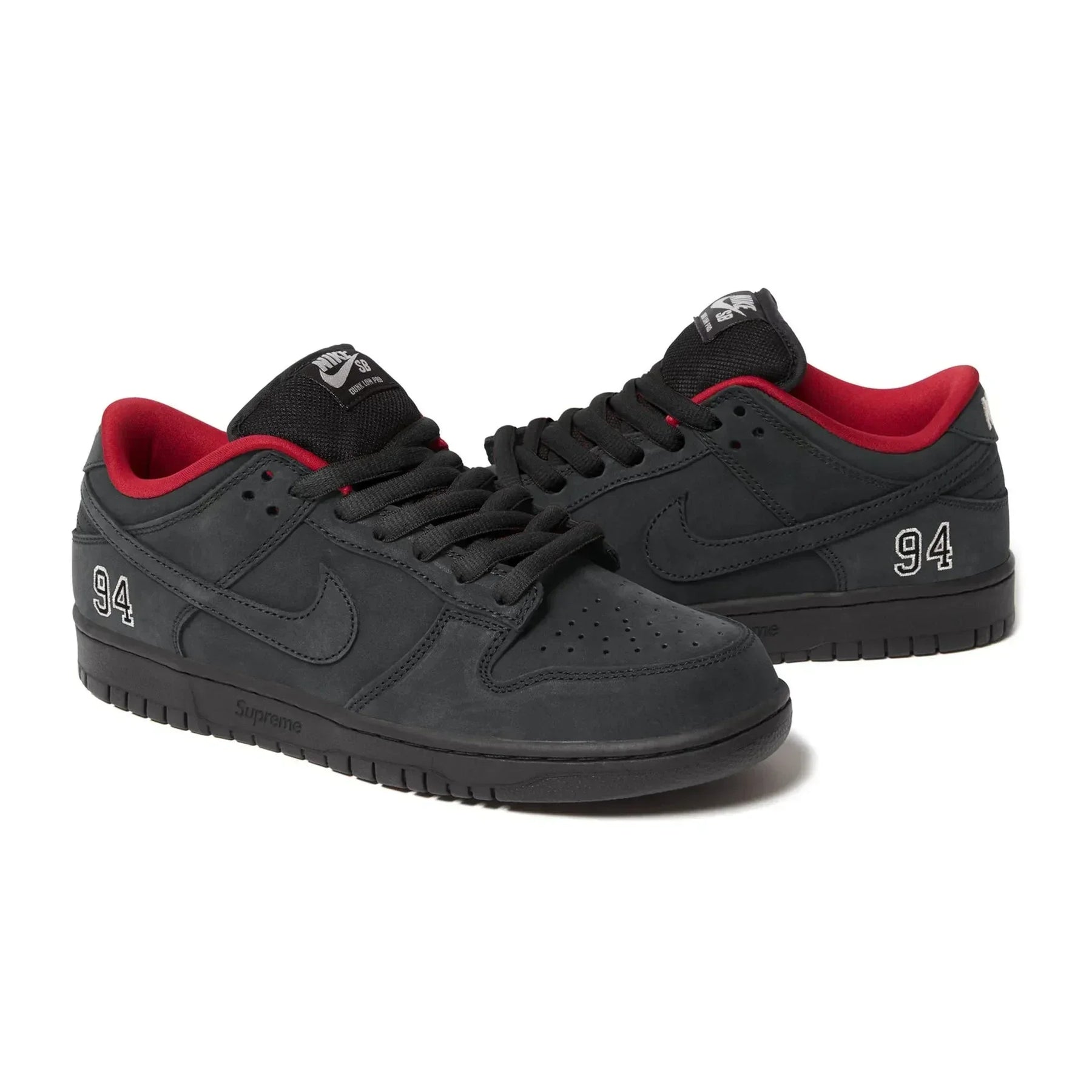 Supreme x Nike SB Dunk Low Black